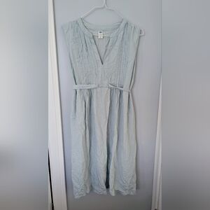 Old Navy Maternity Light Blue Midi Dress